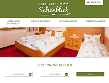 Tablet Screenshot of haus-schoenblick.com